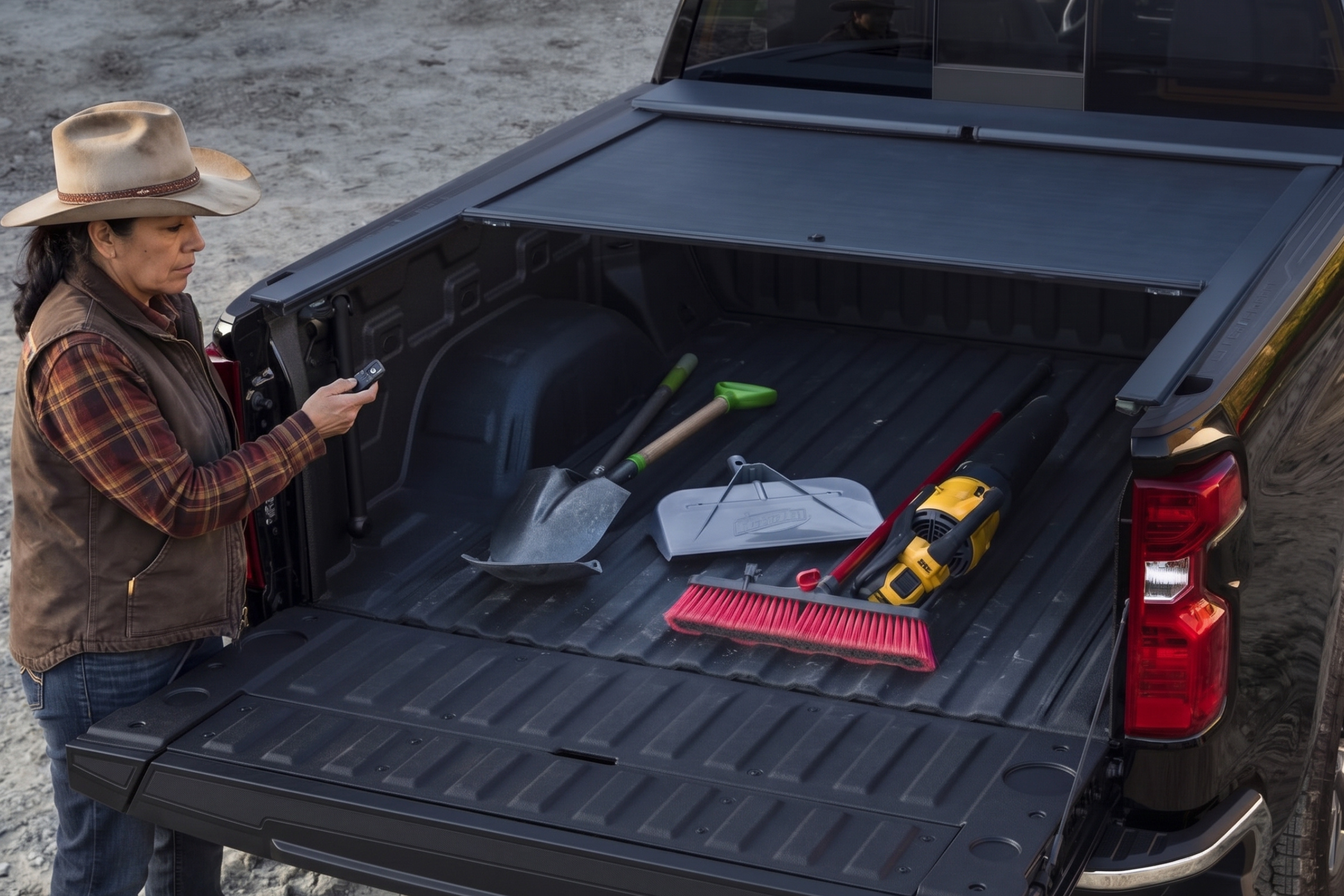 Image of soft tonneau bed cover